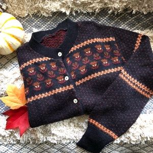 Vintage wool cardigan